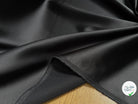 SATIN DUCHESSE BEAU TOMBÉ COUTURE NOIR - My Little Coupon