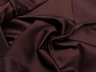 SATIN DUCHESSE EXTENSIBLE BORDEAUX - coupon de tissu de 3 mètres - My Little Coupon - tissu - coudre