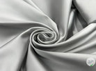 SATIN DUCHESSE EXTENSIBLE GRIS METAL - My Little Coupon - tissu - coudre
