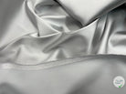 SATIN DUCHESSE EXTENSIBLE GRIS METAL - My Little Coupon - tissu - coudre