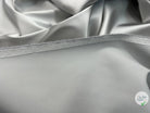SATIN DUCHESSE EXTENSIBLE GRIS METAL laize de 135cm - coupon de tissu de 3 mètres - My Little Coupon - tissu - coudre