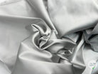 SATIN DUCHESSE EXTENSIBLE GRIS METAL laize de 135cm - coupon de tissu de 3 mètres - My Little Coupon - tissu - coudre