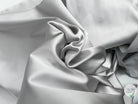 SATIN DUCHESSE EXTENSIBLE GRIS METAL laize de 135cm - coupon de tissu de 3 mètres - My Little Coupon - tissu - coudre