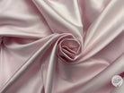 SATIN DUCHESSE EXTENSIBLE ROSE JOLI PÂLE - My Little Coupon - tissu - coudre