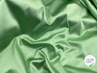 SATIN DUCHESSE EXTENSIBLE VERT AMANDE - My Little Coupon - tissu - coudre