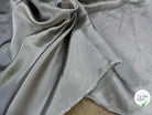 SATIN DUCHESSE TEXTURÉ ARGENTÉ 100% SOIE - My Little Coupon