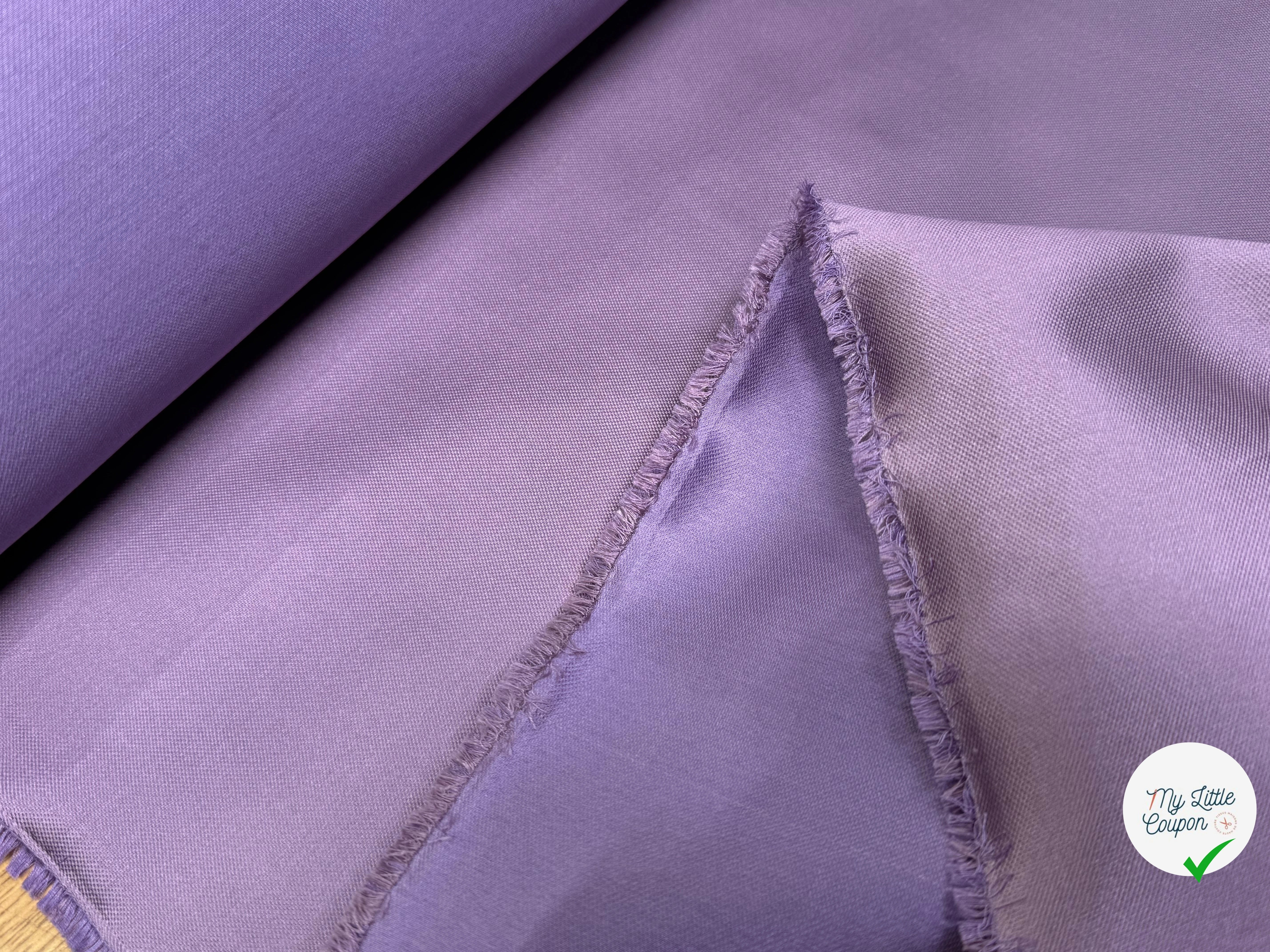 SATIN DUCHESSE TEXTURÉ LILAS - My Little Coupon