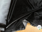 SATIN FAUX CUIR CROCODILLE NOIR STRETCH - My Little Coupon