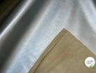 SATIN FAUX CUIR SILVER ENVERS TOUT DOUX BEIGE - My Little Coupon