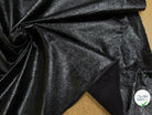 SATIN FAUX CUIR STRETCH NOIR  TOUCHER AGRÉABLE - My Little Coupon