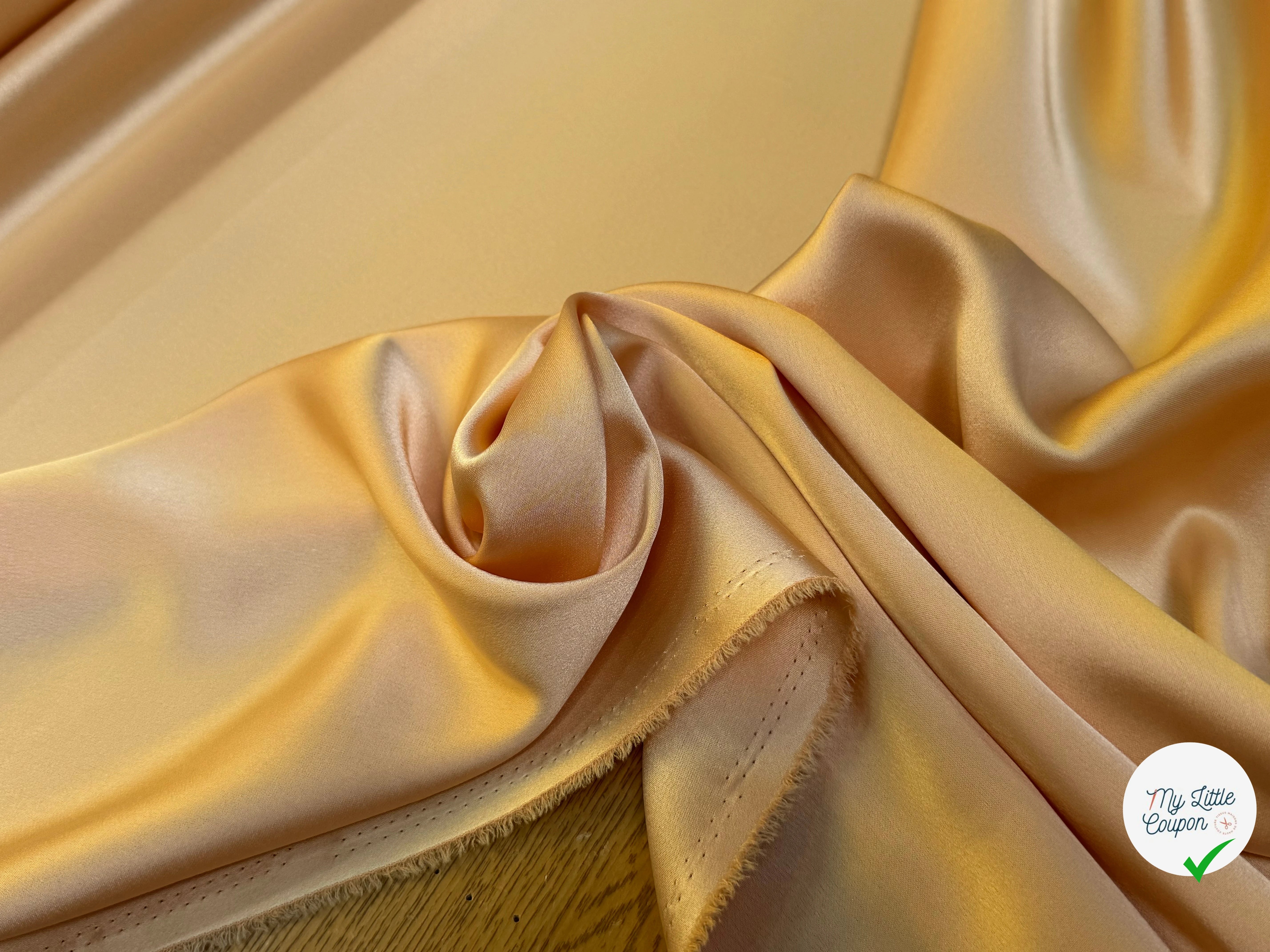 SATIN FLUIDE ACETATE FROID ORANGE ULTRA BEAU - My Little Coupon