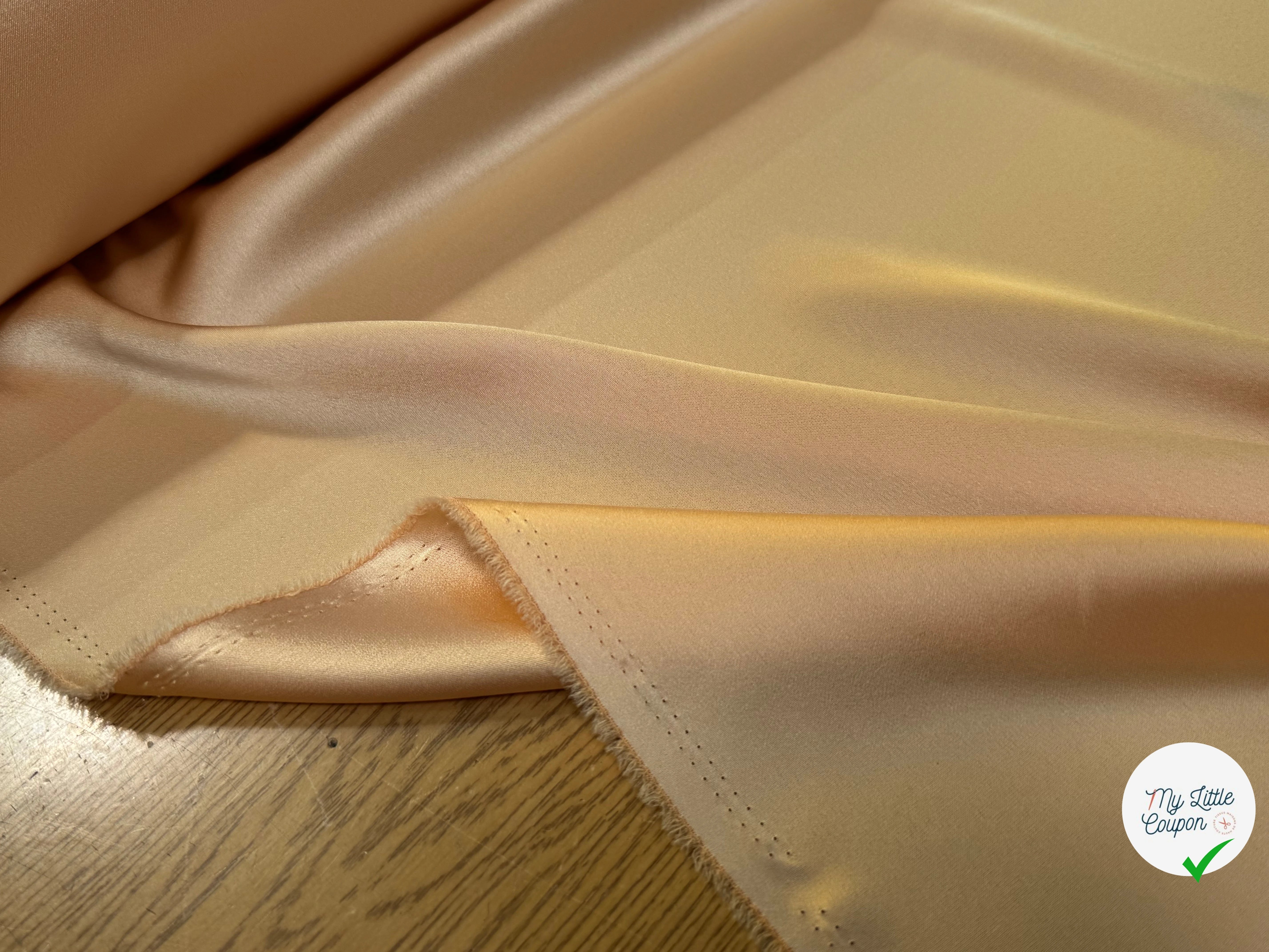 SATIN FLUIDE ACETATE FROID ORANGE ULTRA BEAU - My Little Coupon