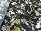 SATIN FLUIDE FOND NOIR SAVANE VERTE MULTICO CHIC - My Little Coupon