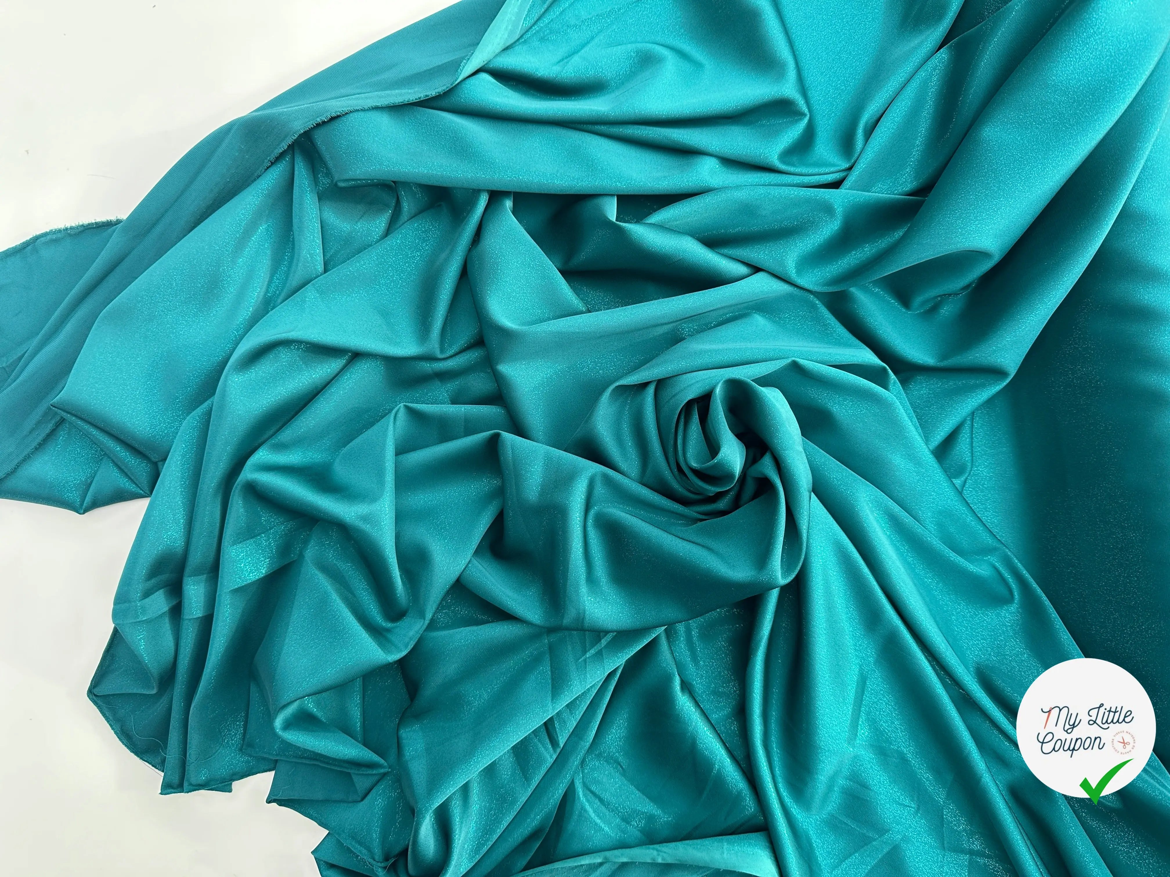 SATIN FOIL BLEU CANARD TOUCHER SOYEUX MLC INTERN