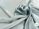 SATIN FROID ET FLUIDE POLYESTER 130CM CLOUD BLUE - My Little Coupon