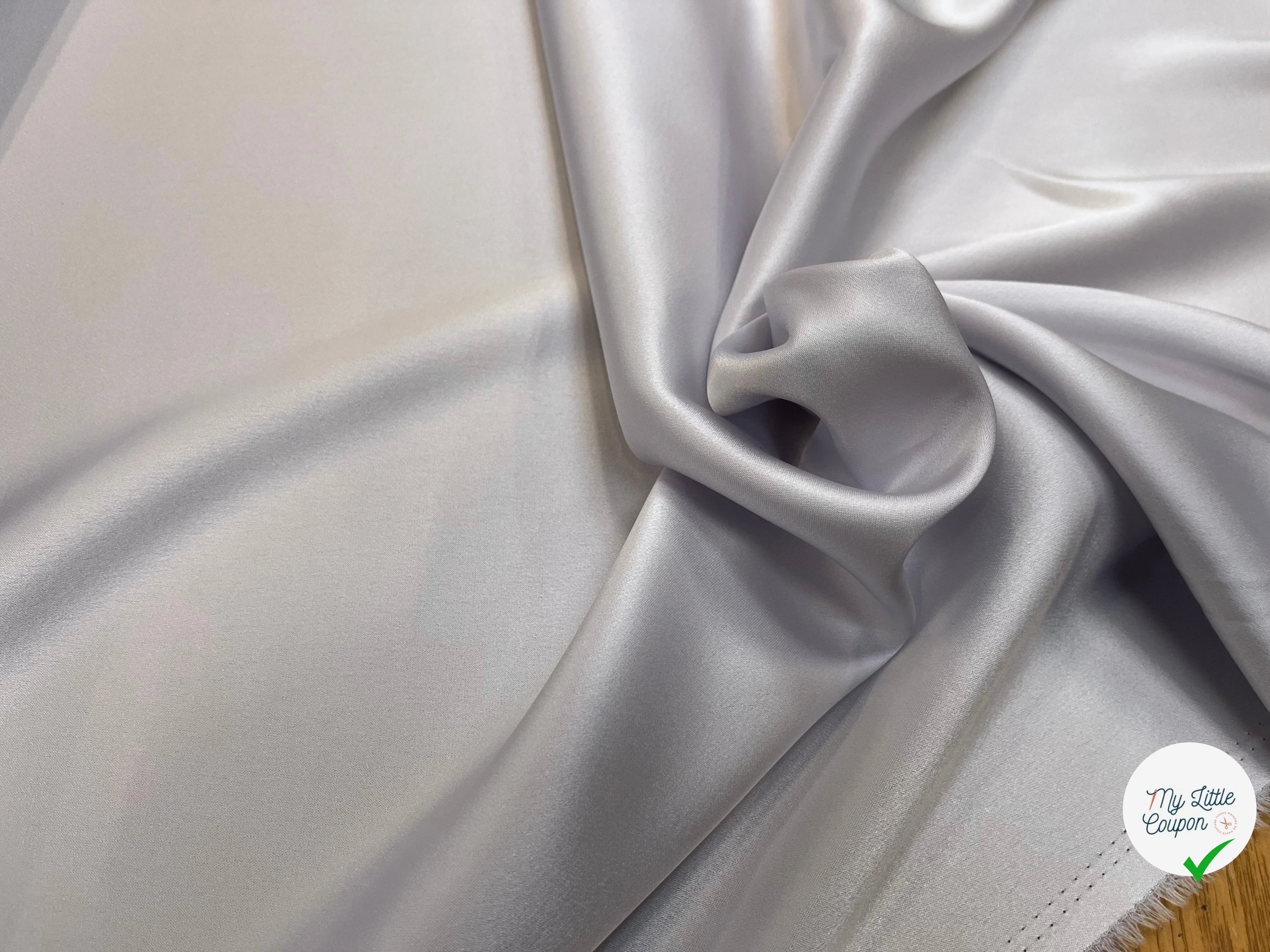SATIN FROIDE ET FLUIDE 135CM MIST - My Little Coupon