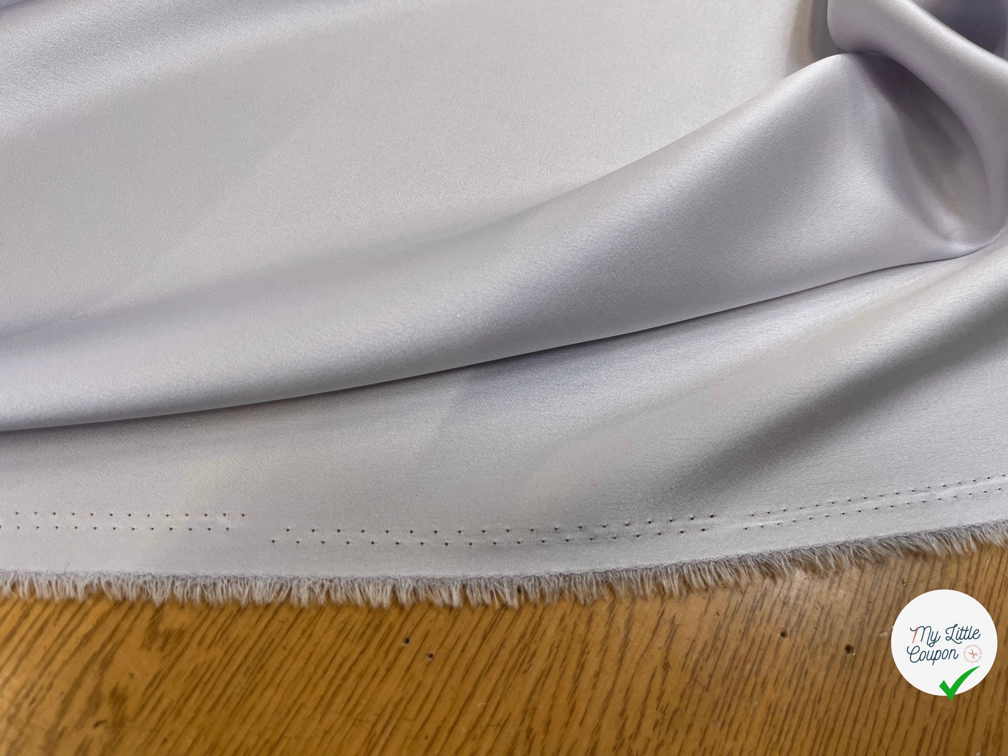 SATIN FROIDE ET FLUIDE 135CM MIST - My Little Coupon