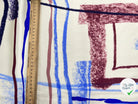 SATIN GÉOMÉTRIQUE PAINTING PRINT - My Little Coupon - tissu - coudre