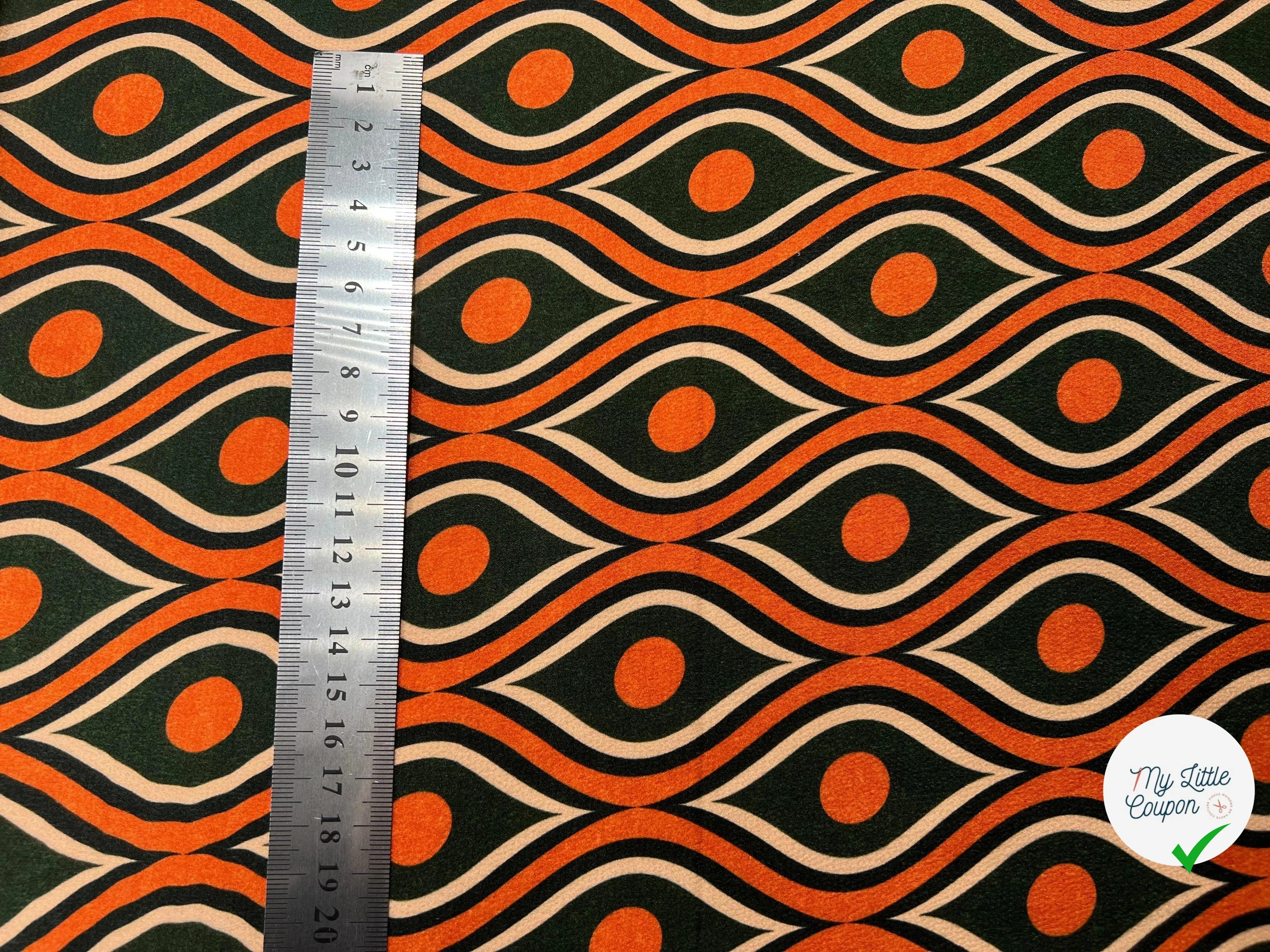 SATIN IMPRIMÉ PEAU D'ANGE POP ATTITUDE - My Little Coupon - tissu - coudre