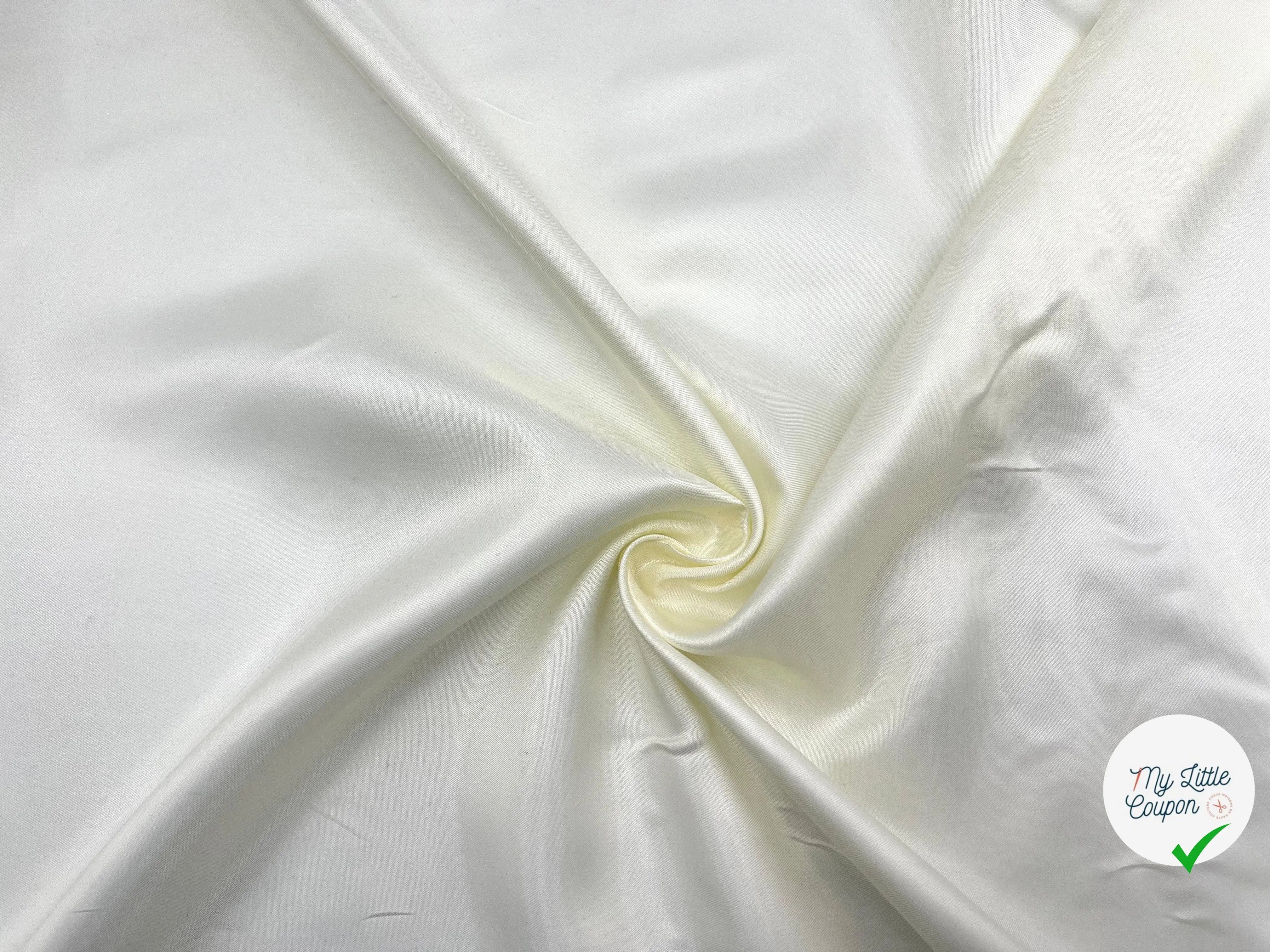 SATIN IVORY - My Little Coupon - tissu - coudre
