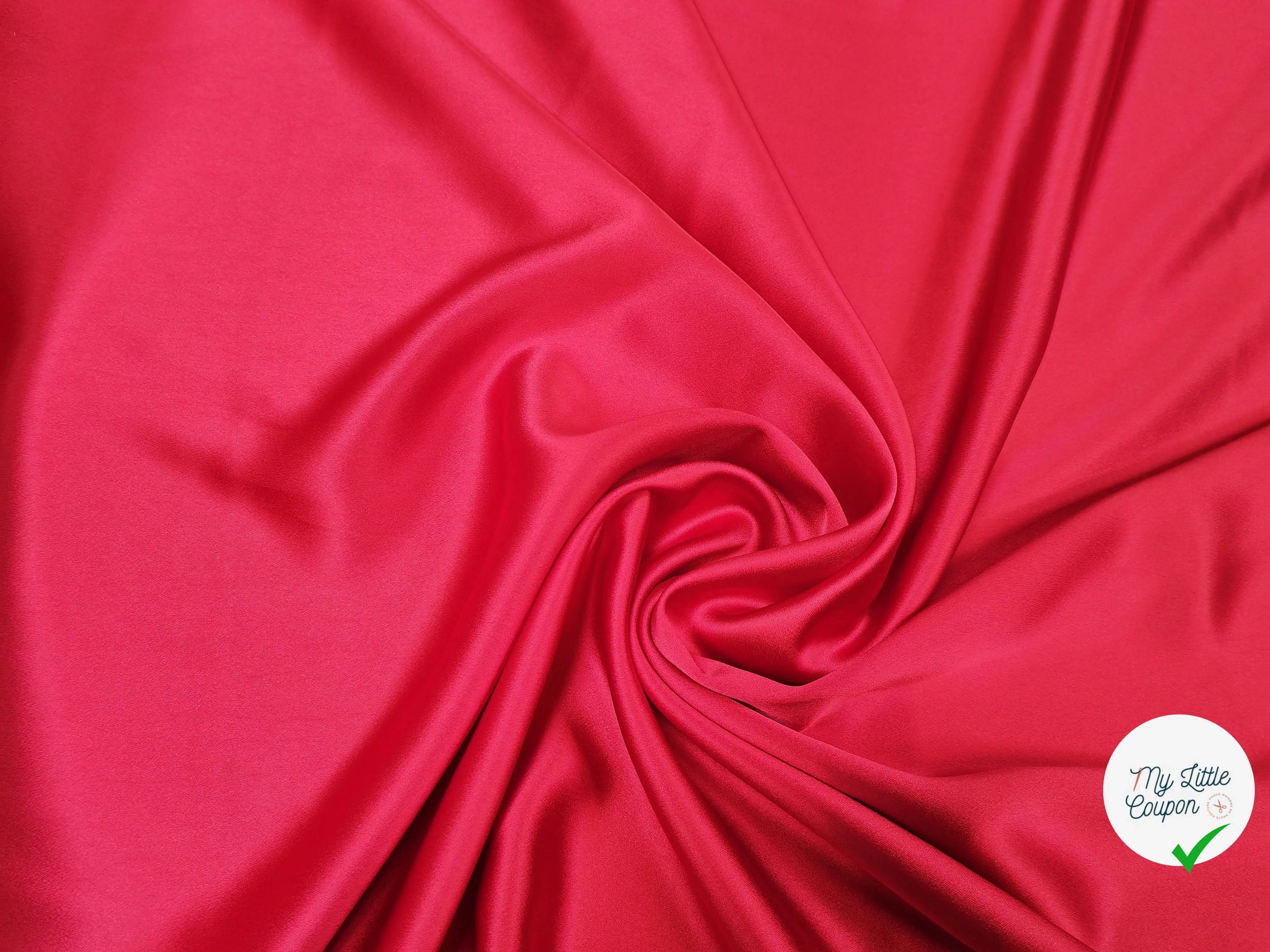 SATIN LOURD ROUGE AMOUR - My Little Coupon
