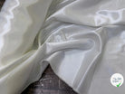 SATIN LOURD TWILL VISCOSE DOUCE ECRU - My Little Coupon