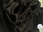 SATIN LOURD VISCOSE NOIR EXTENSIBLE - My Little Coupon - tissu - coudre