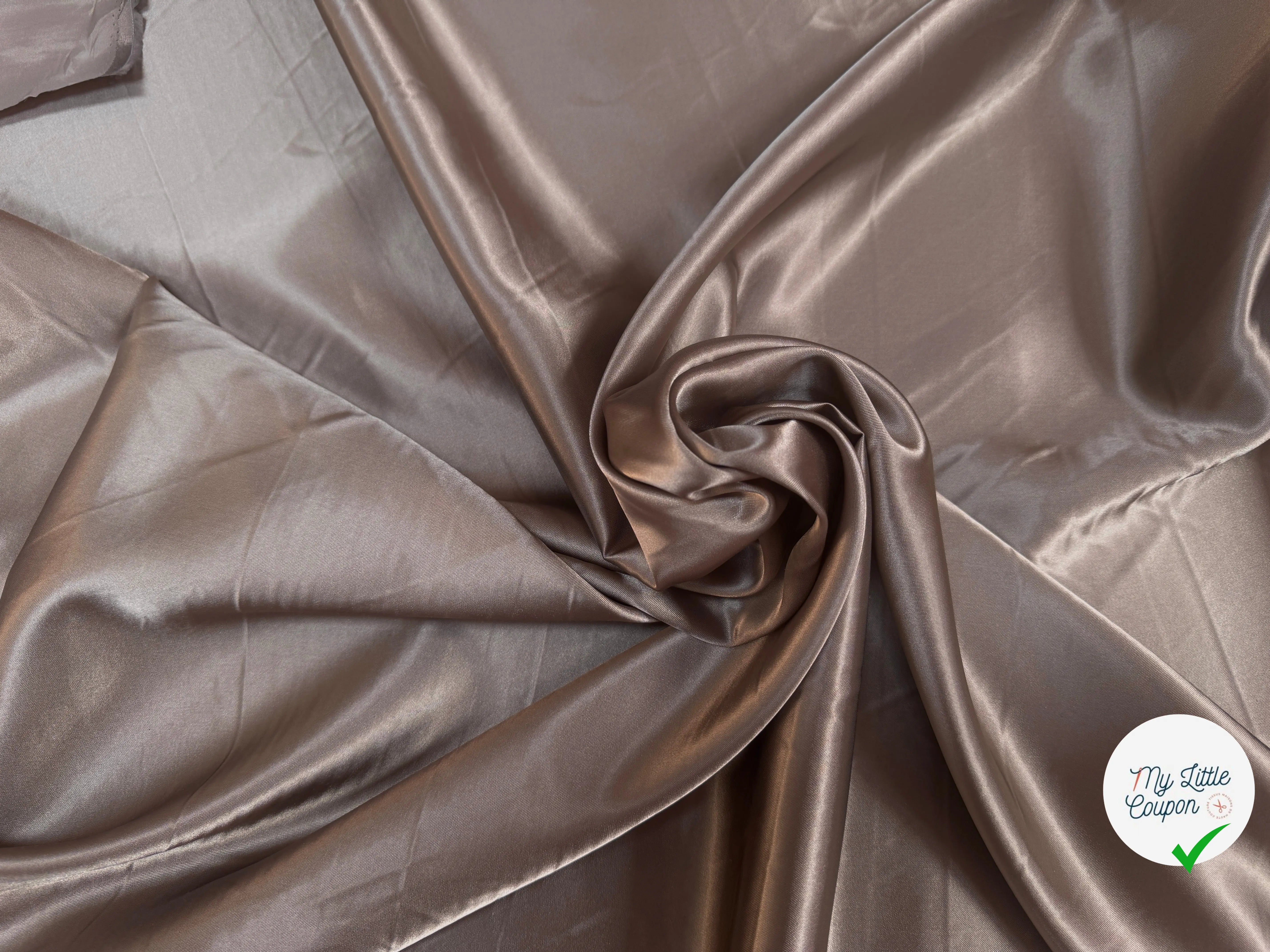 SATIN MARRON GLACE - My Little Coupon