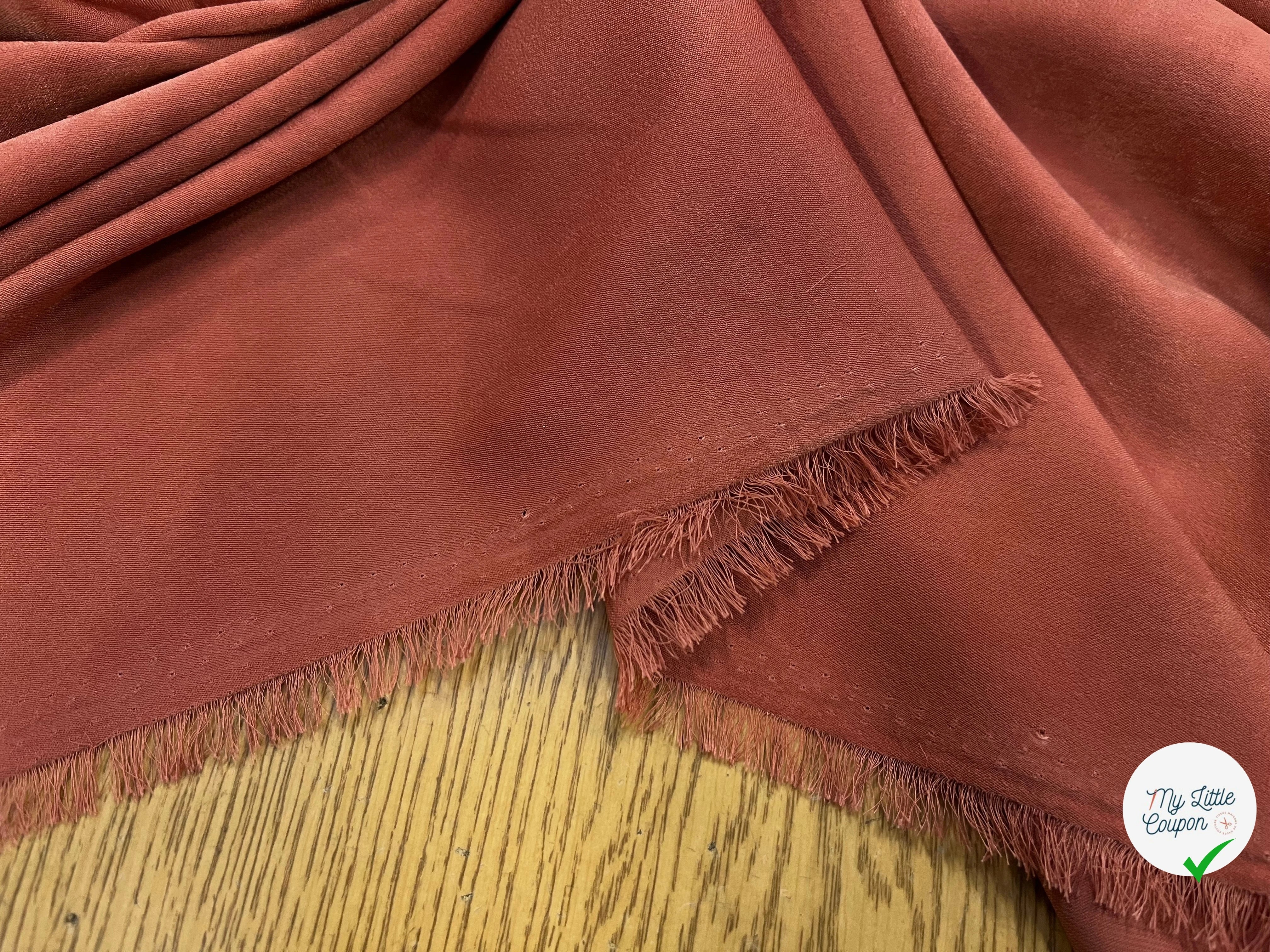 SATIN PEAU DE PÊCHE FLUIDE ROSE BOIS - My Little Coupon