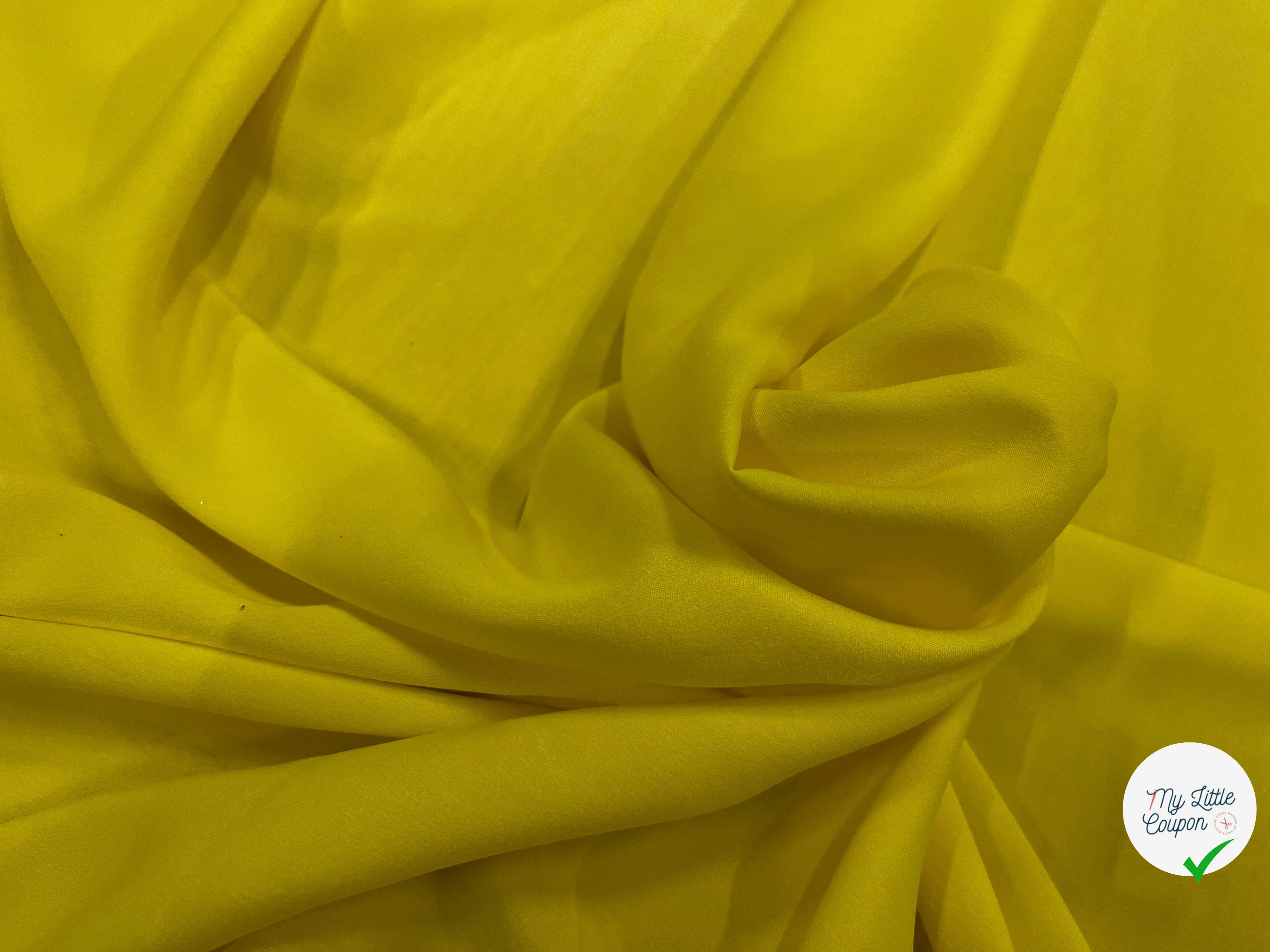 SATIN PEAU DE PÊCHE NEW YELLOW - My Little Coupon