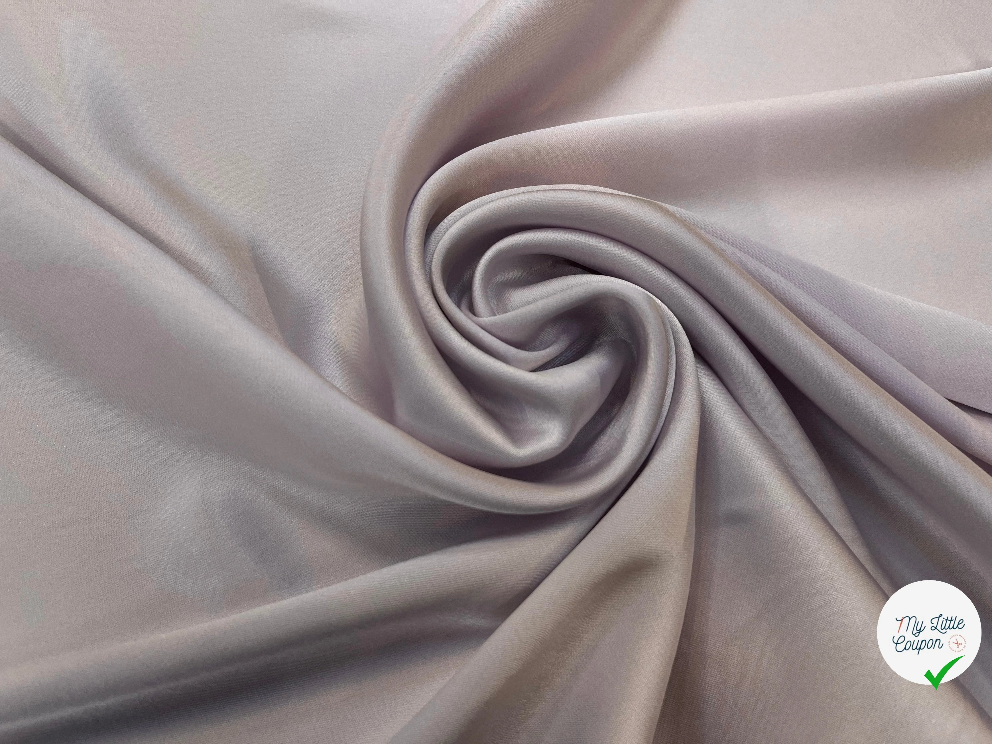 SATIN POLYESTER FLUIDE LIGHT MIST 130CM - My Little Coupon