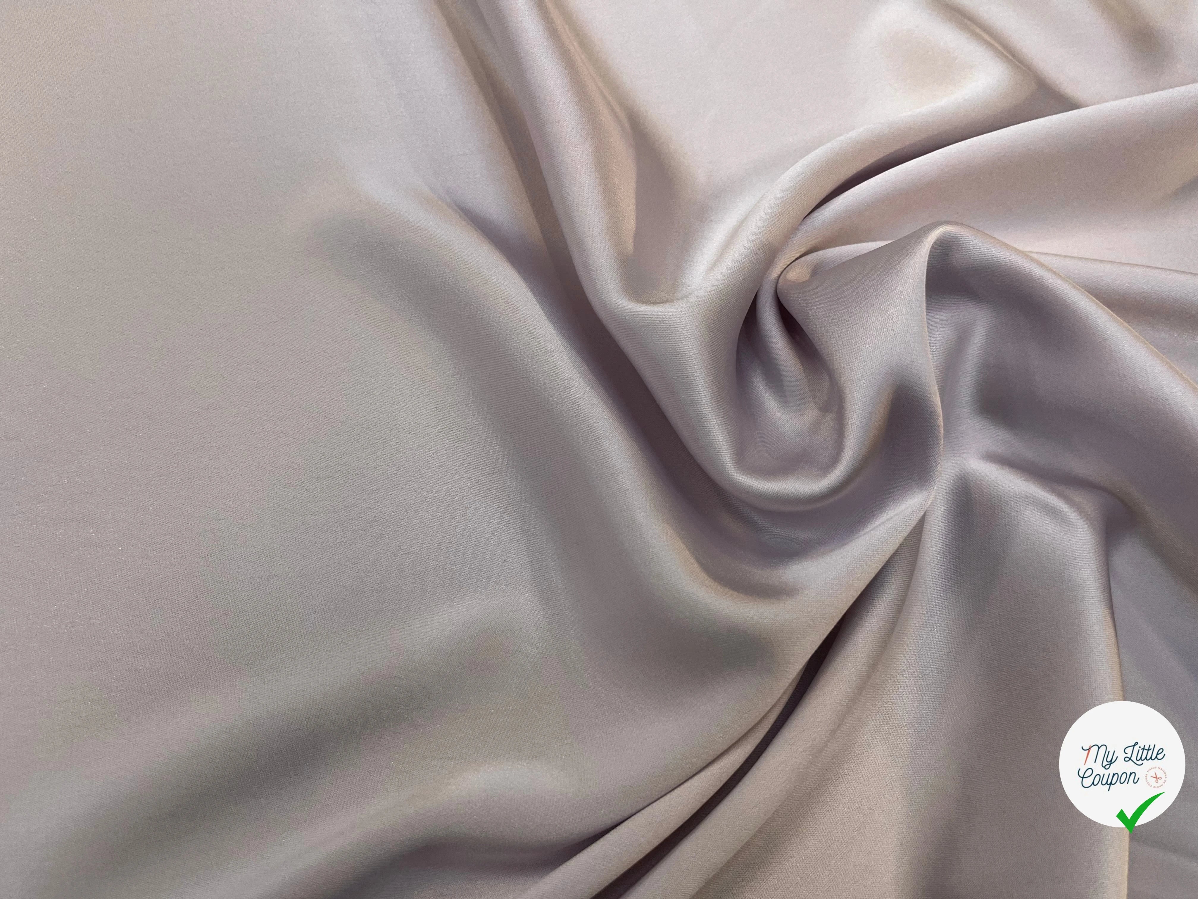 SATIN POLYESTER FLUIDE LIGHT MIST 130CM - My Little Coupon