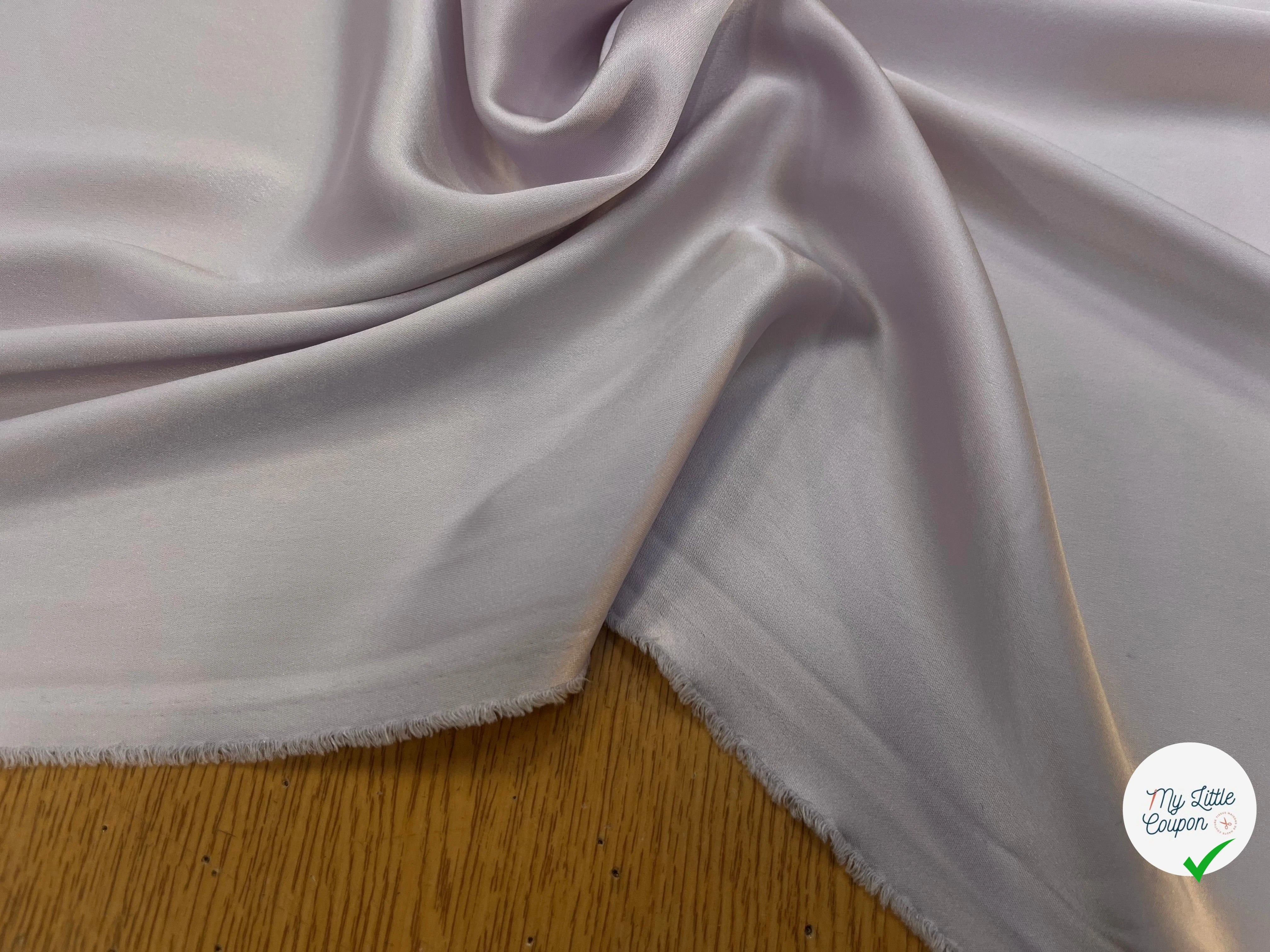 SATIN POLYESTER FLUIDE LIGHT MIST 130CM - My Little Coupon