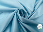 SATIN POLYESTER STRETCH AQUA COUTURE - My Little Coupon - tissu - coudre