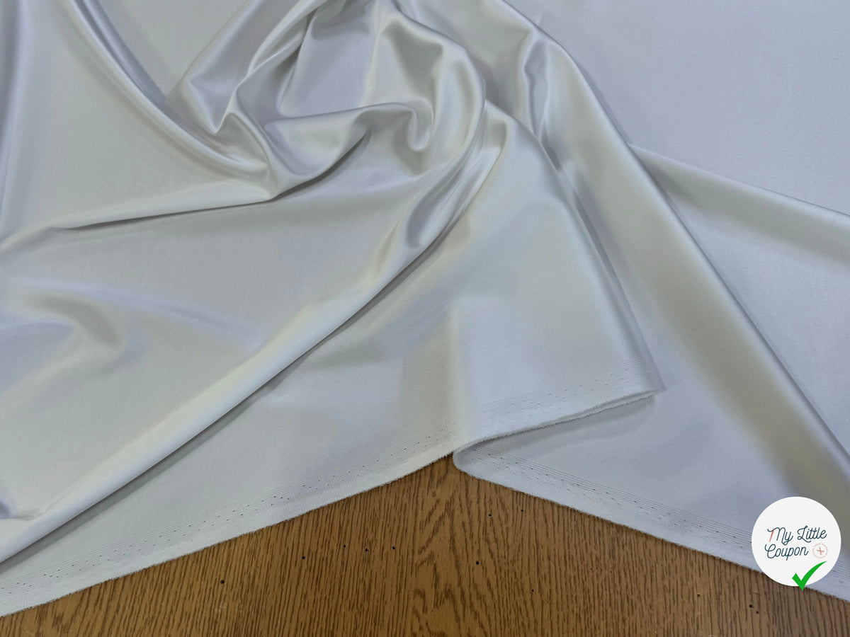 SATIN RICHE FLUIDE IVOIRE STRETCH - My Little Coupon