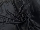 SATIN RICHE VISCOSE NOIR LEGEREMENT STRETCH - My Little Coupon