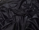 SATIN RICHE VISCOSE NOIR LEGEREMENT STRETCH - My Little Coupon