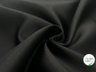 SATIN SMOCKING NOIR CONTRECOLLÉ DOUBLE ÉTOFFE - My Little Coupon - tissu - coudre