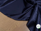 SATIN STRETCH FLUIDE BLEU MARINE - My Little Coupon