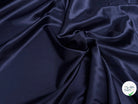SATIN STRETCH FLUIDE BLEU MARINE - My Little Coupon