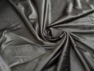 SATIN STRETCH MARRON FONCÉ FLUIDE - My Little Coupon