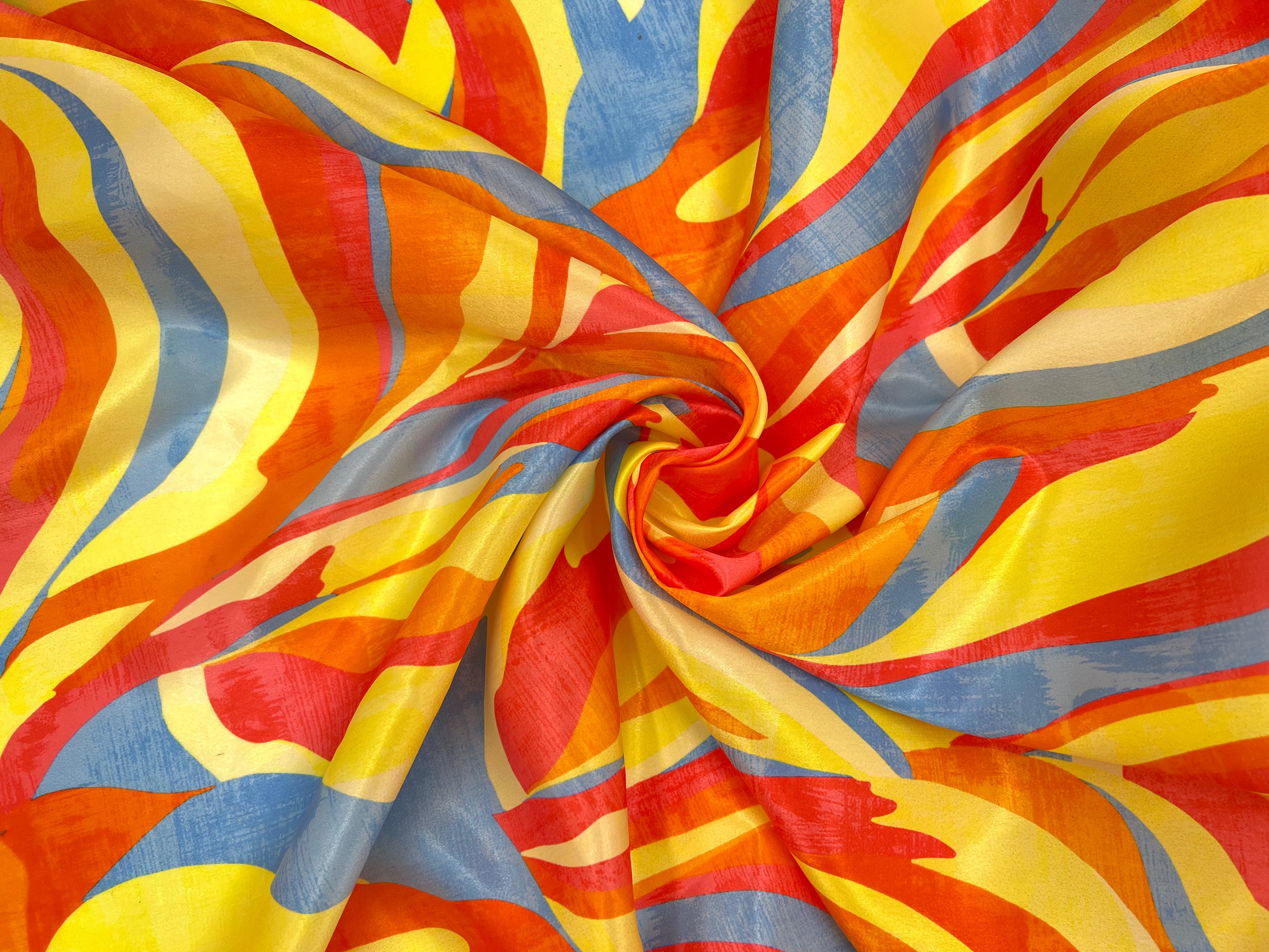 SATIN VELOUTÉ DE JOLIES COULEURS ACIDULÉES MLC INTERN