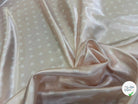SATIN VIEUX ROSE À POIS ULTRA CHIC - My Little Coupon