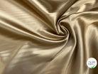 SATIN VISCOSE BEIGE FONCÉ 123CM - My Little Coupon