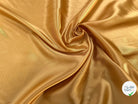 SATIN VISCOSE DOUBLURE MOUTARDE 100% VISCOSE 141CM - My Little Coupon