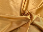 SATIN VISCOSE DOUBLURE MOUTARDE 100% VISCOSE 141CM - My Little Coupon