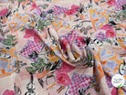SATIN VISCOSE IMPRIMÉ SMERALDO HOME - My Little Coupon