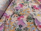 SATIN VISCOSE IMPRIMÉ SMERALDO HOME - My Little Coupon