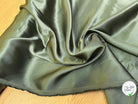 SATIN VISCOSE VERT KAKI TOMBÉ FLUIDE - My Little Coupon