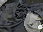 SATIN WASHED ACETATE VISCOSE BLACK DENIM STYLE 63% VISCOSE - My Little Coupon